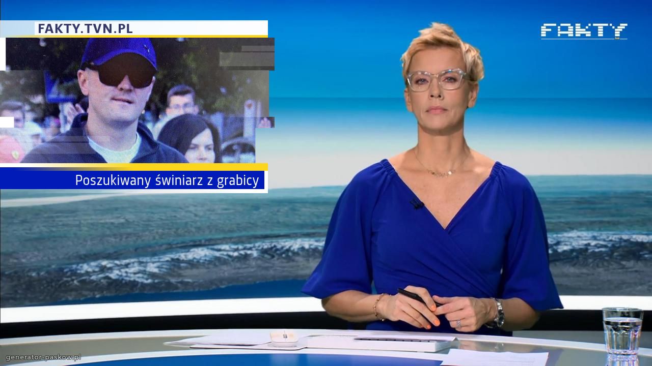 Poszukiwany świniarz z grabicy
