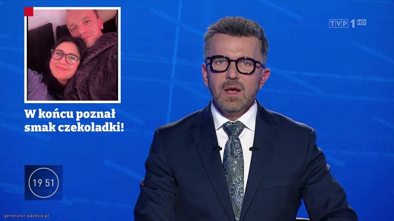 W końcu poznał smak czekoladki! 