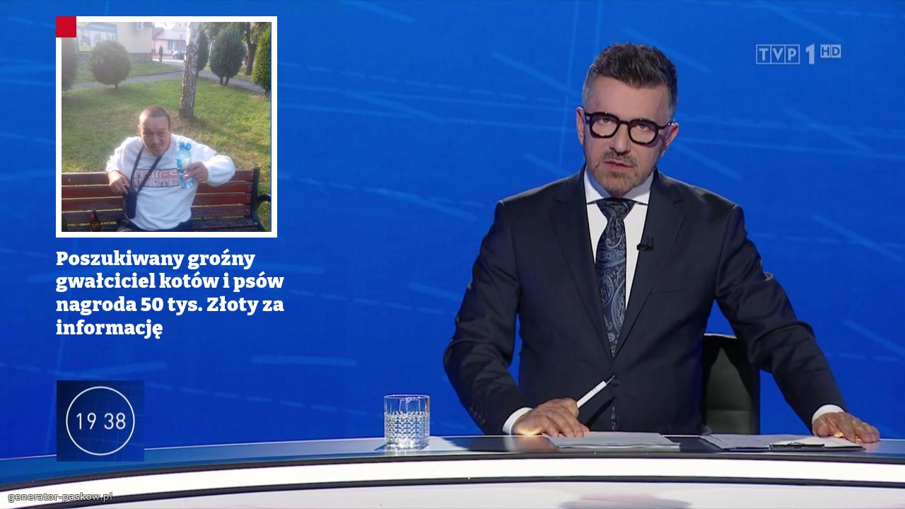 Poszukiwany groźny gwałciciel kotów i psów nagroda 50 tys. Złoty za informację 