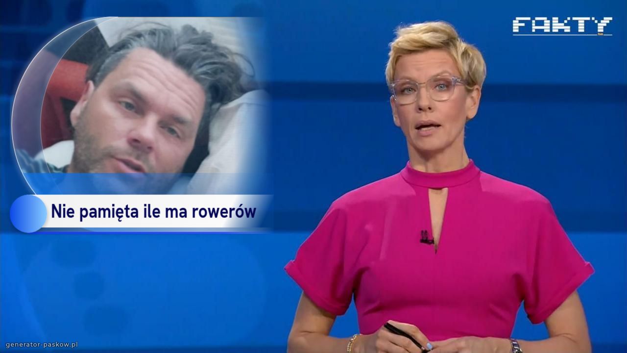 Nie pamięta ile ma rowerów 