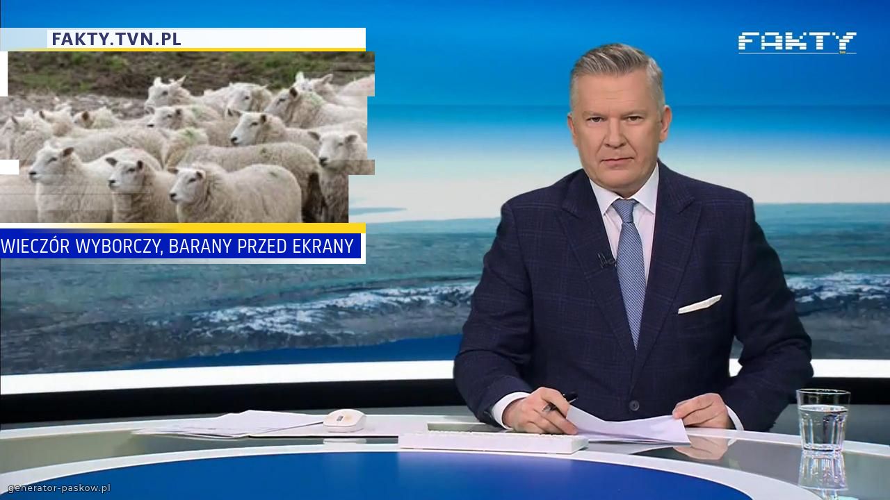WIECZÓR WYBORCZY, BARANY PRZED EKRANY