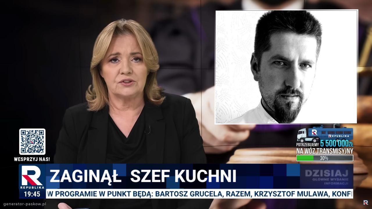 Zaginął  Szef kuchni