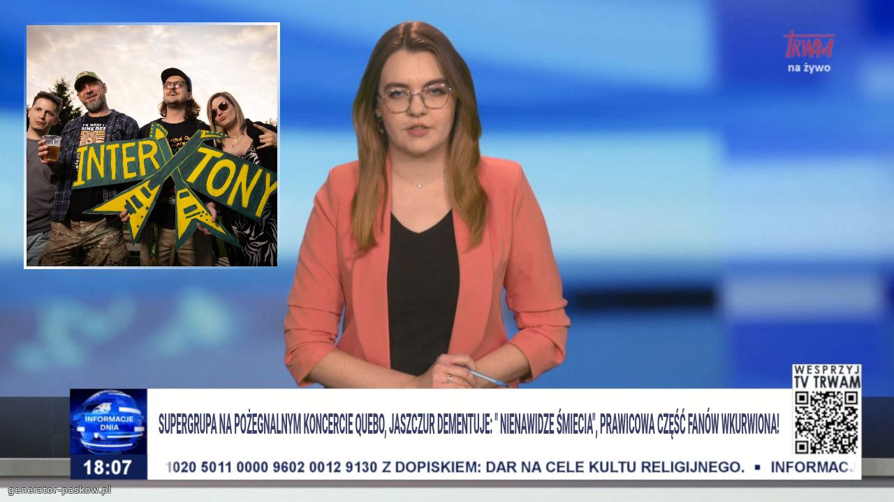 SUPERGRUPA NA POŻEGNALNYM KONCERCIE QUEBO, JASZCZUR DEMENTUJE: " nienawidze ŚMIECIA", PRAWICOWA CZĘŚĆ FANÓW WKURWIONA! 