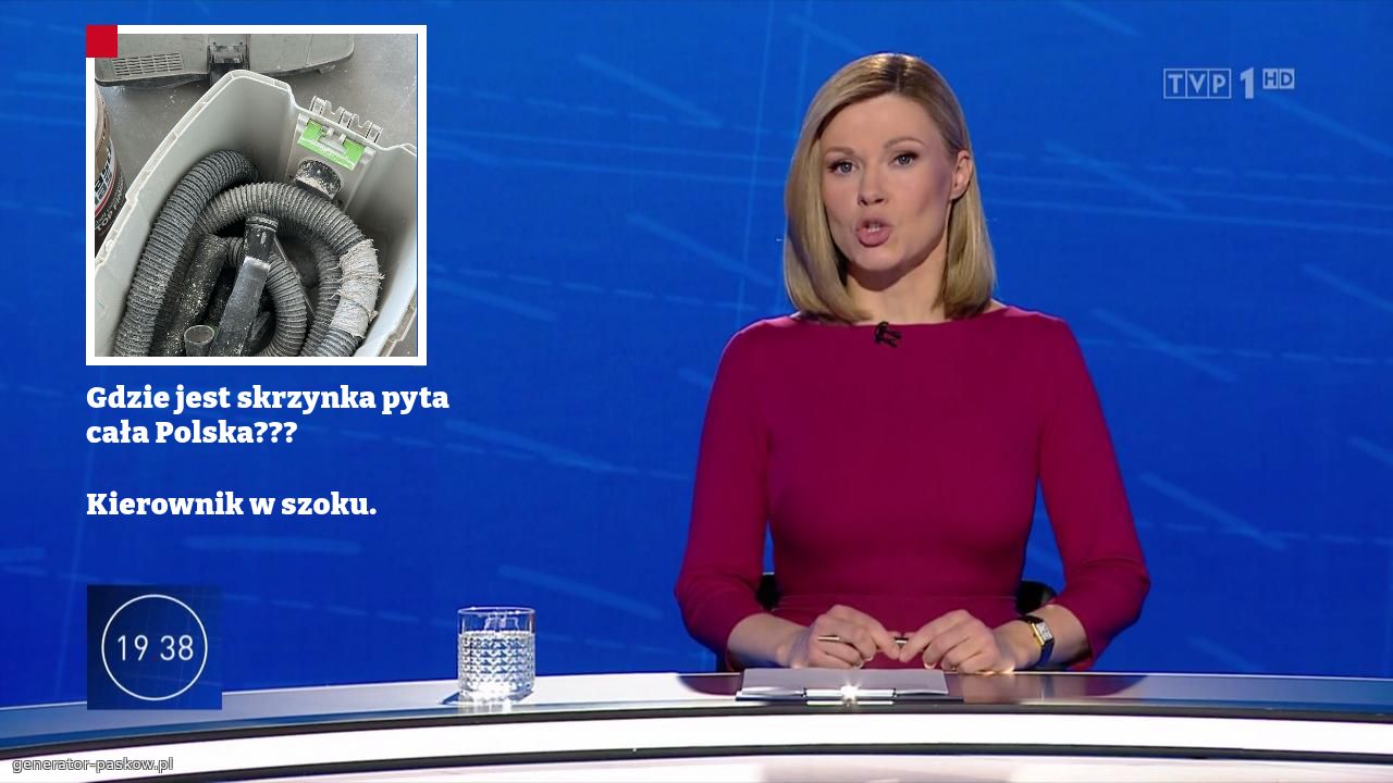 Gdzie jest skrzynka pyta cała Polska???

Kierownik w szoku.