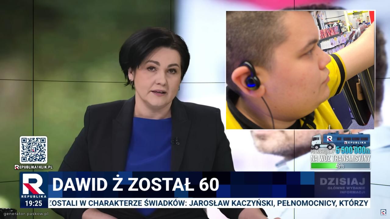 DAWID Ż ZOSTAŁ 60