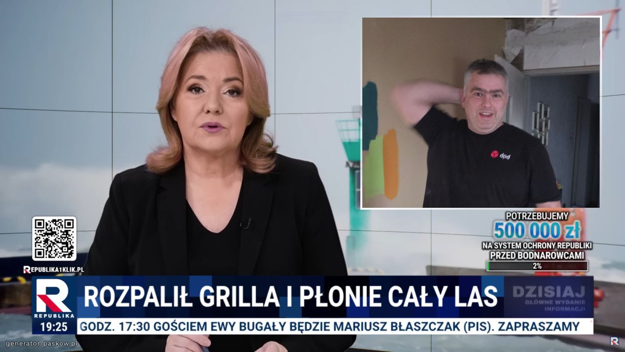 Rozpalił grilla i płonie cały las
