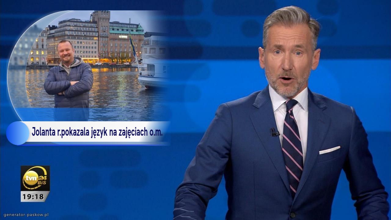 Jolanta r.pokazala język na zajęciach o.m.