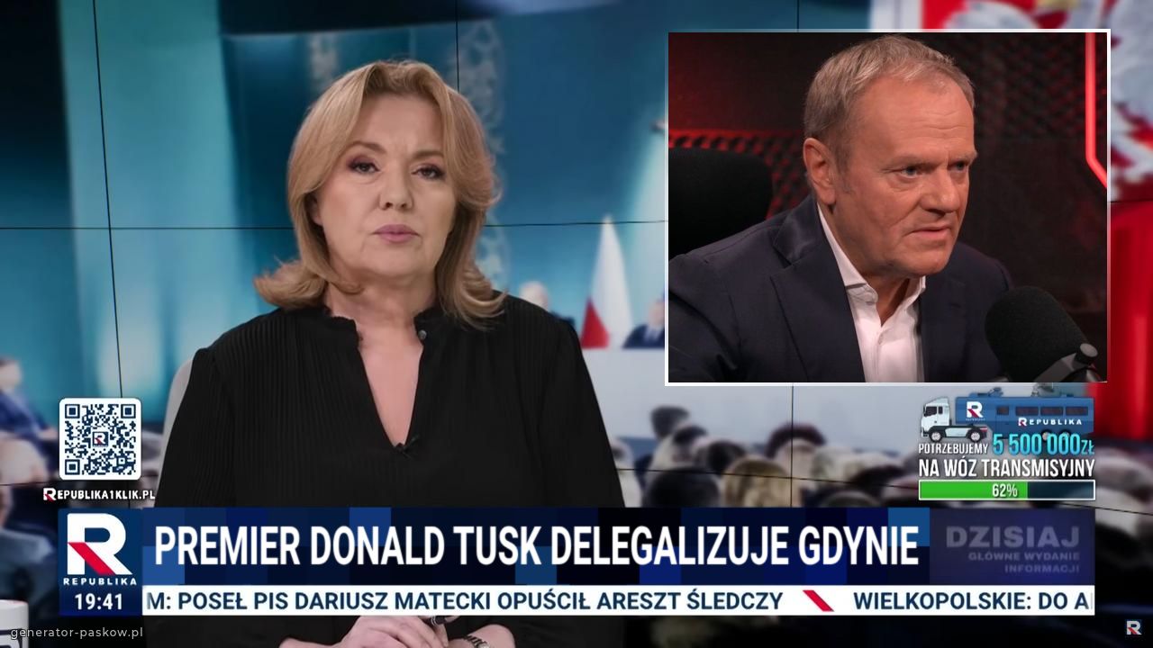 Premier Donald Tusk delegalizuje gdynie