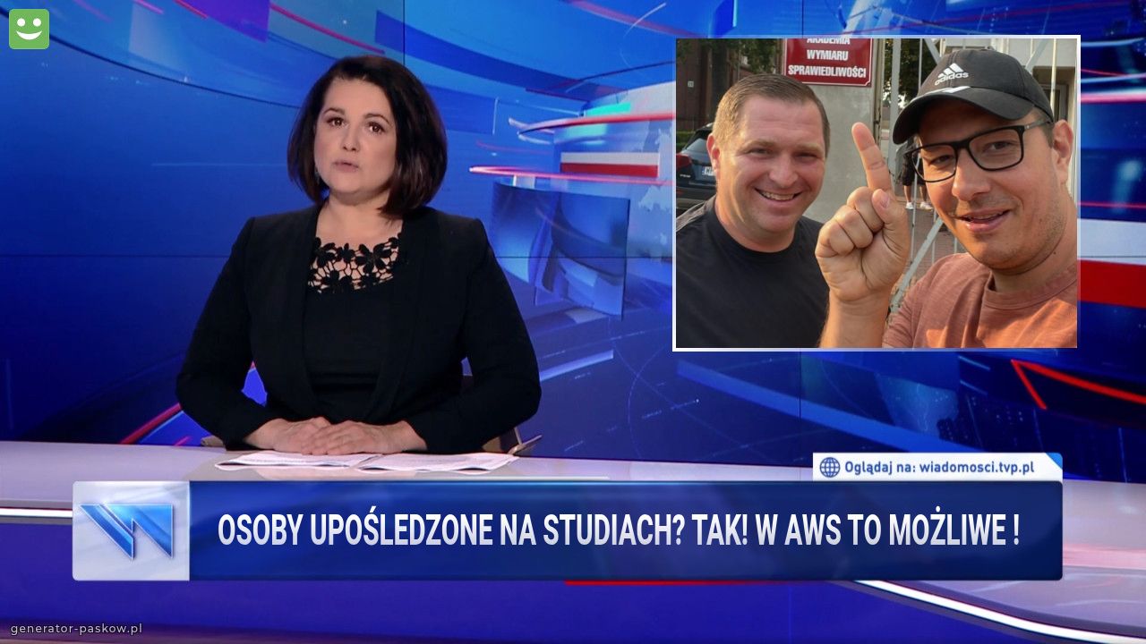 osoby upośledzone na studiach? tak! W AWS to możliwe !