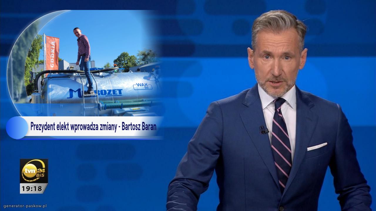 Prezydent elekt wprowadza zmiany - Bartosz Baran