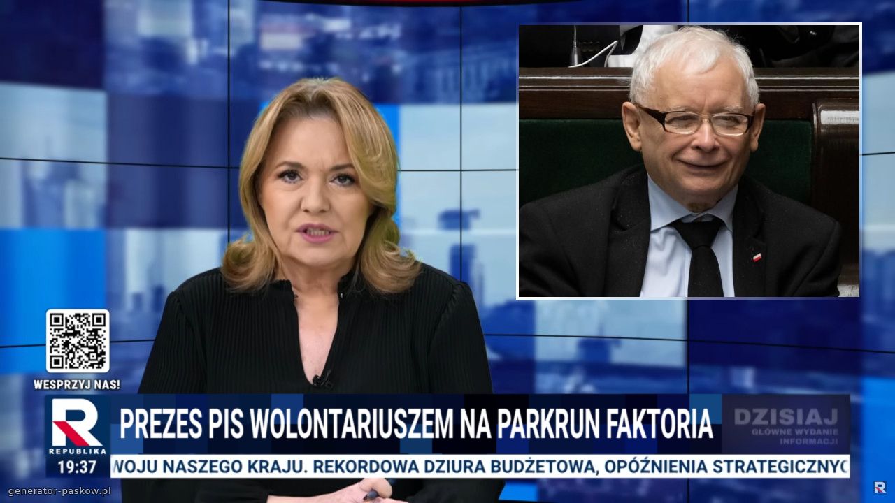 PREZES PIS WOLONTARIUSZEM NA PARKRUN FAKTORIA