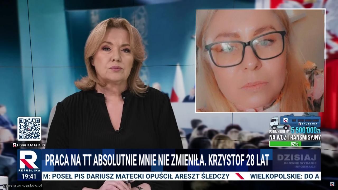 Praca na TT absolutnie mnie nie zmieniła. KrzysTof 28 lat