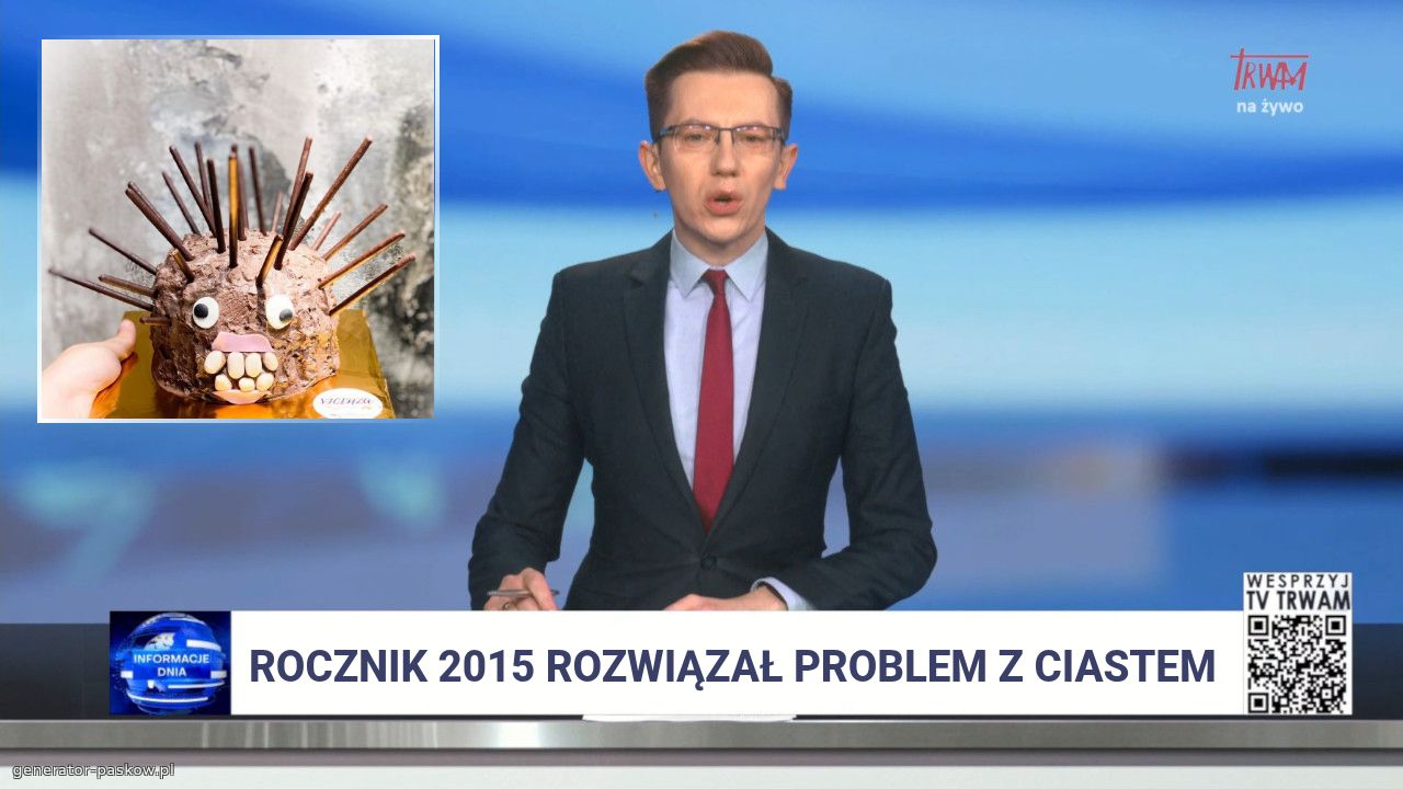 Rocznik 2015 rozwiązał problem z ciastem 