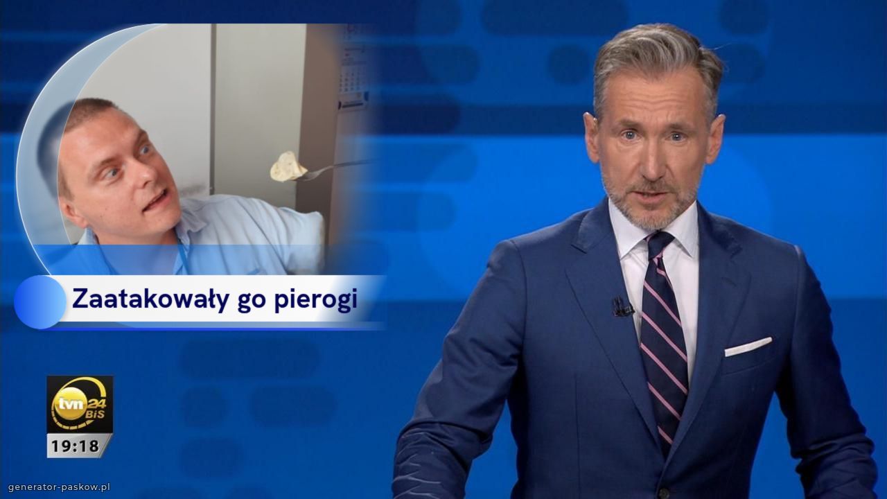 Zaatakowały go pierogi