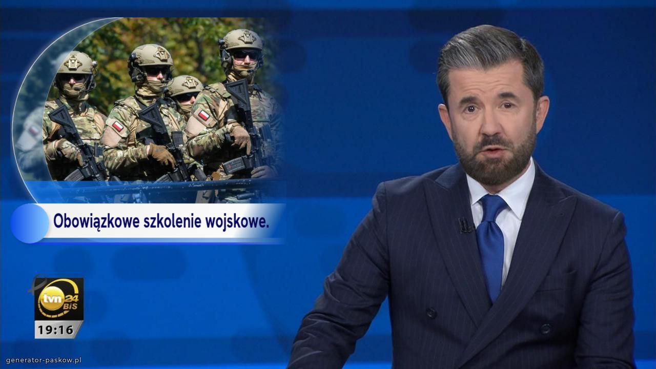 Obowiązkowe szkolenie wojskowe. 