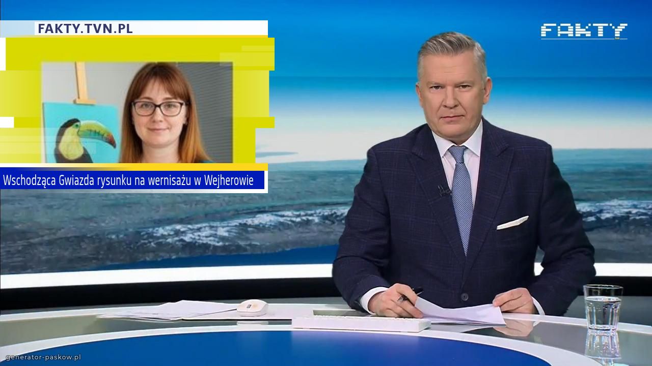  Wschodząca Gwiazda rysunku na wernisażu w Wejherowie  