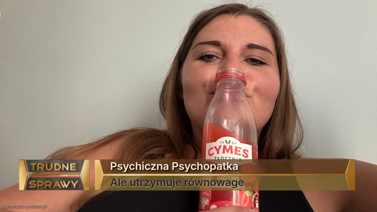 Psychiczna Psychopatka 
Ale utrzymuje równowage 