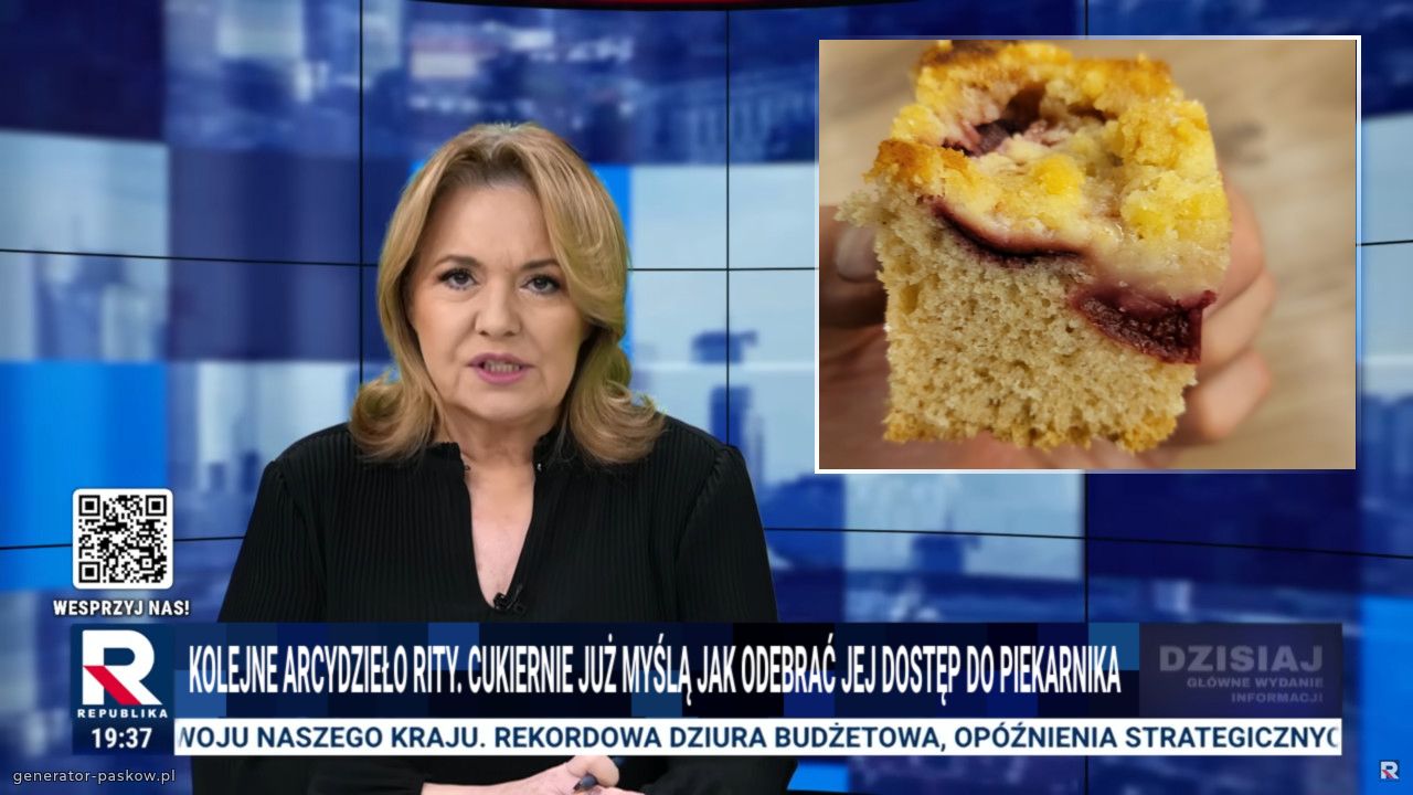 Kolejne arcydzieło Rity. Cukiernie już myślą jak odebrać jej dostęp do piekarnika 