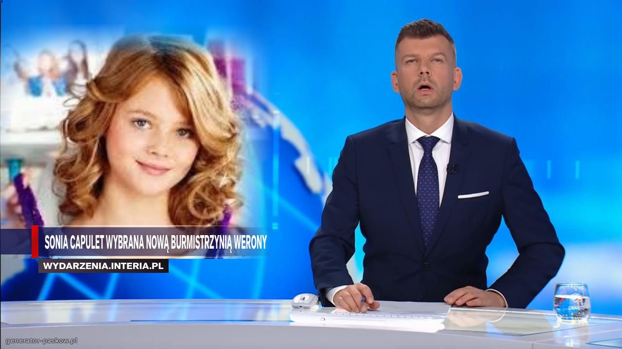 Sonia Capulet wybrana nową burmistrzynią Werony