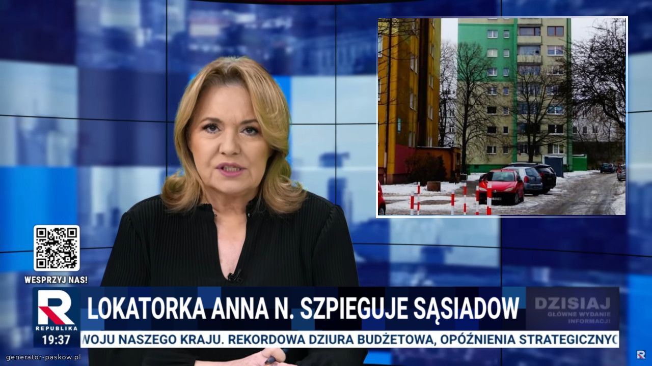 Lokatorka Anna N. Szpieguje sąsiadow
