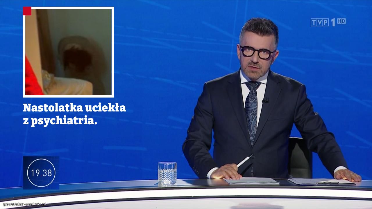 Nastolatka uciekła z psychiatria.