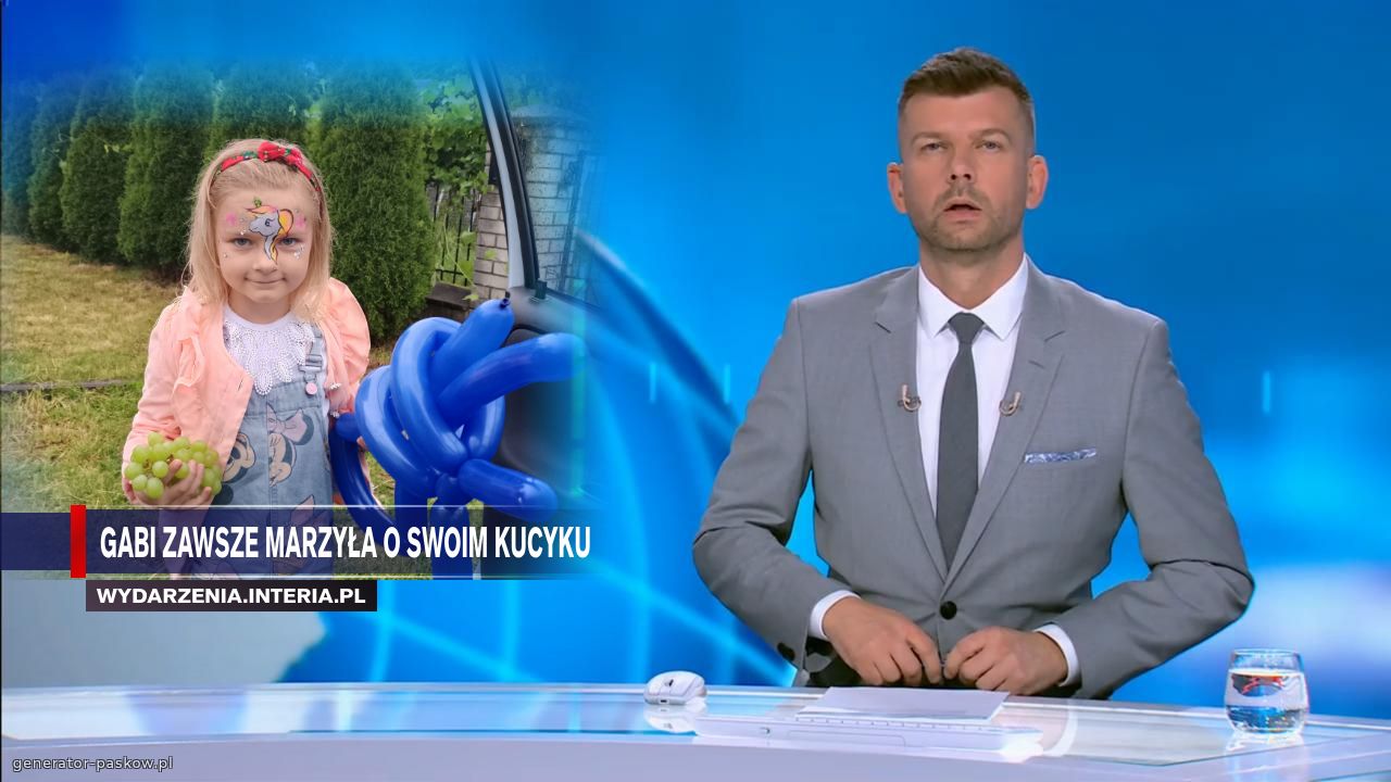 Gabi zawsze marzyła o swoim kucyku 