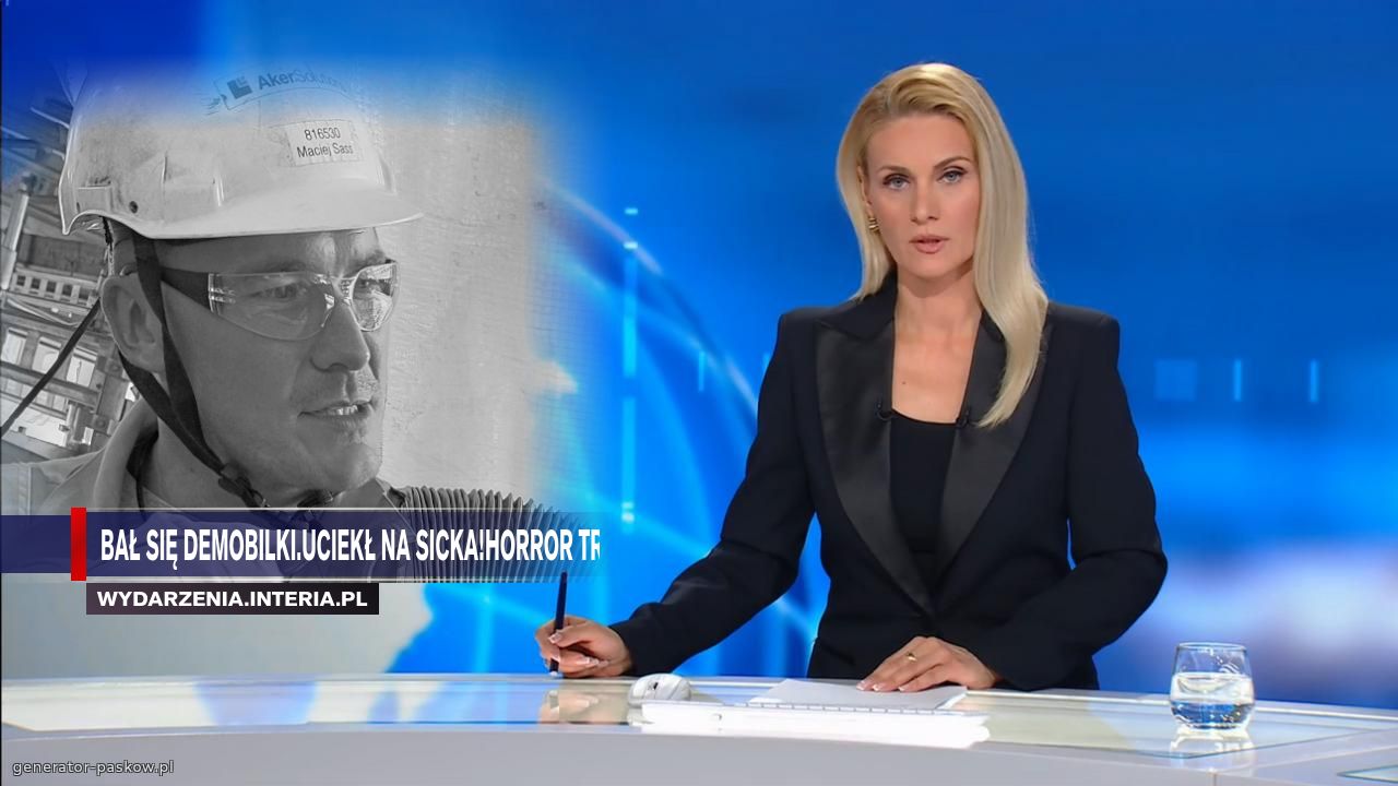 Bał się demobilki.Uciekł na sicka!Horror trwa!
