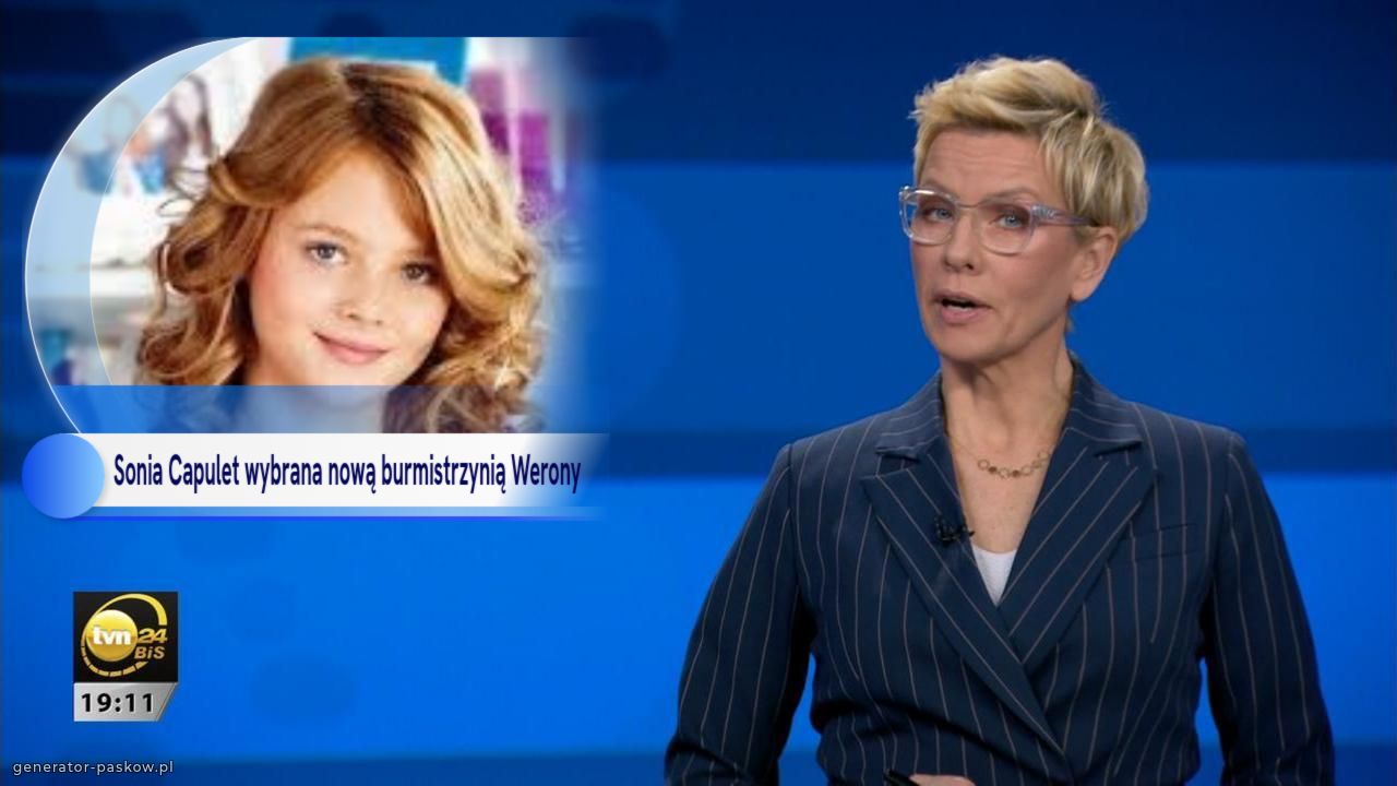 Sonia Capulet wybrana nową burmistrzynią Werony