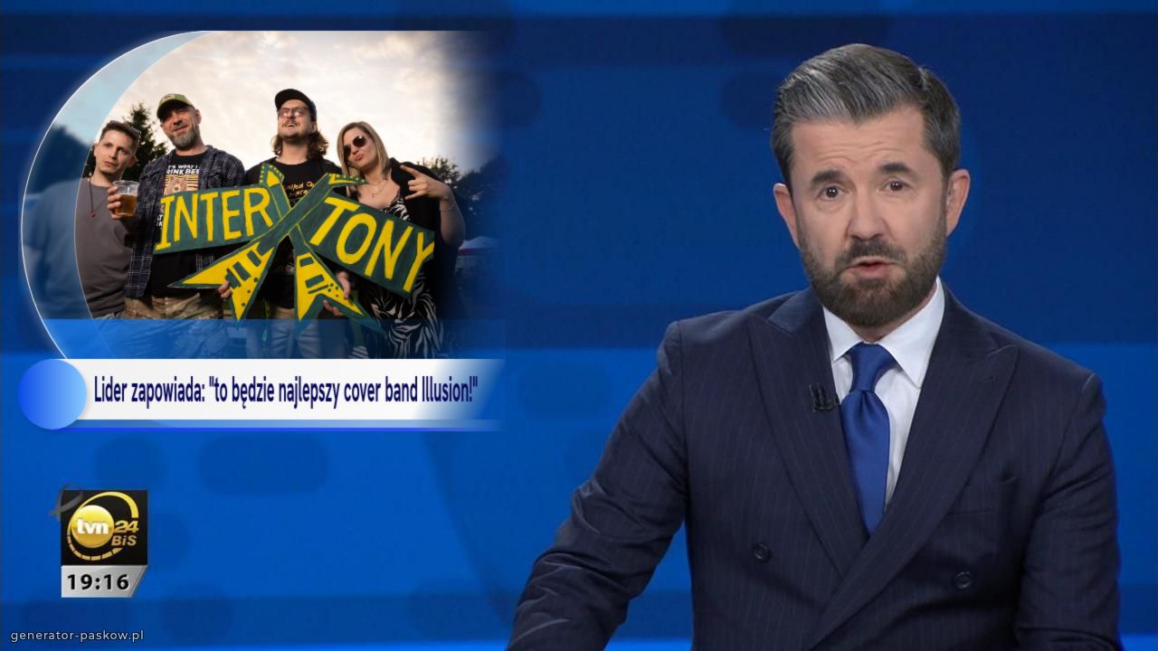 Lider zapowiada: "to będzie najlepszy cover band Illusion!" 