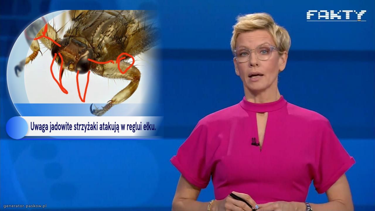 Uwaga jadowite strzyżaki atakują w reglui ełku.