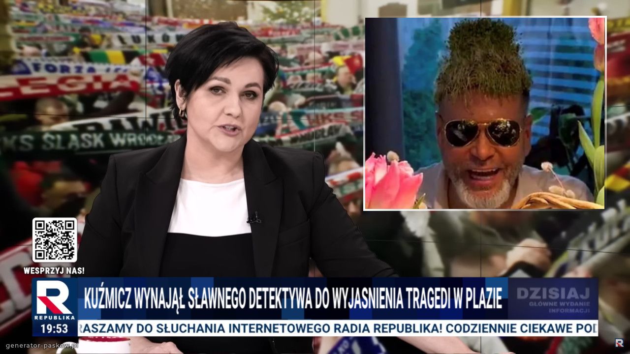 kuźmicz wynajął sławnego detektywa do wyjasnienia tragedi w plazie