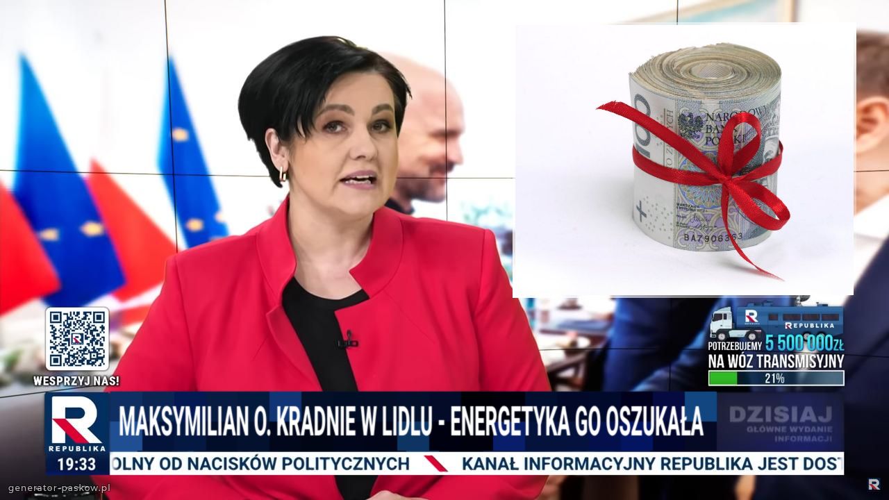 MAKSYMILIAN O. KRADNIE w lidlu - energetyka go oszukała 