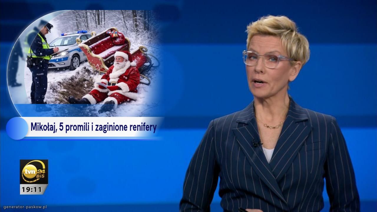 Mikołaj, 5 promili i zaginione renifery