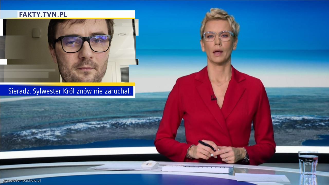 Sieradz. Sylwester Król znów nie zaruchał.