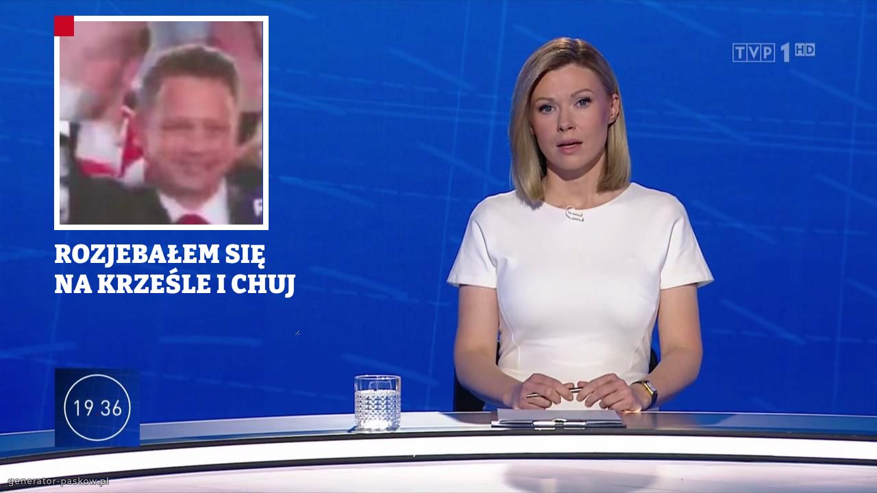 ROZJEBAŁEM SIĘ NA KRZEŚLE I CHUJ