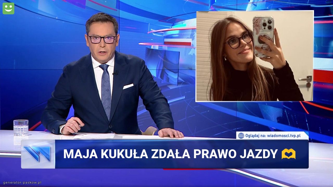 Maja kukuła zdała prawo jazdy 🫶