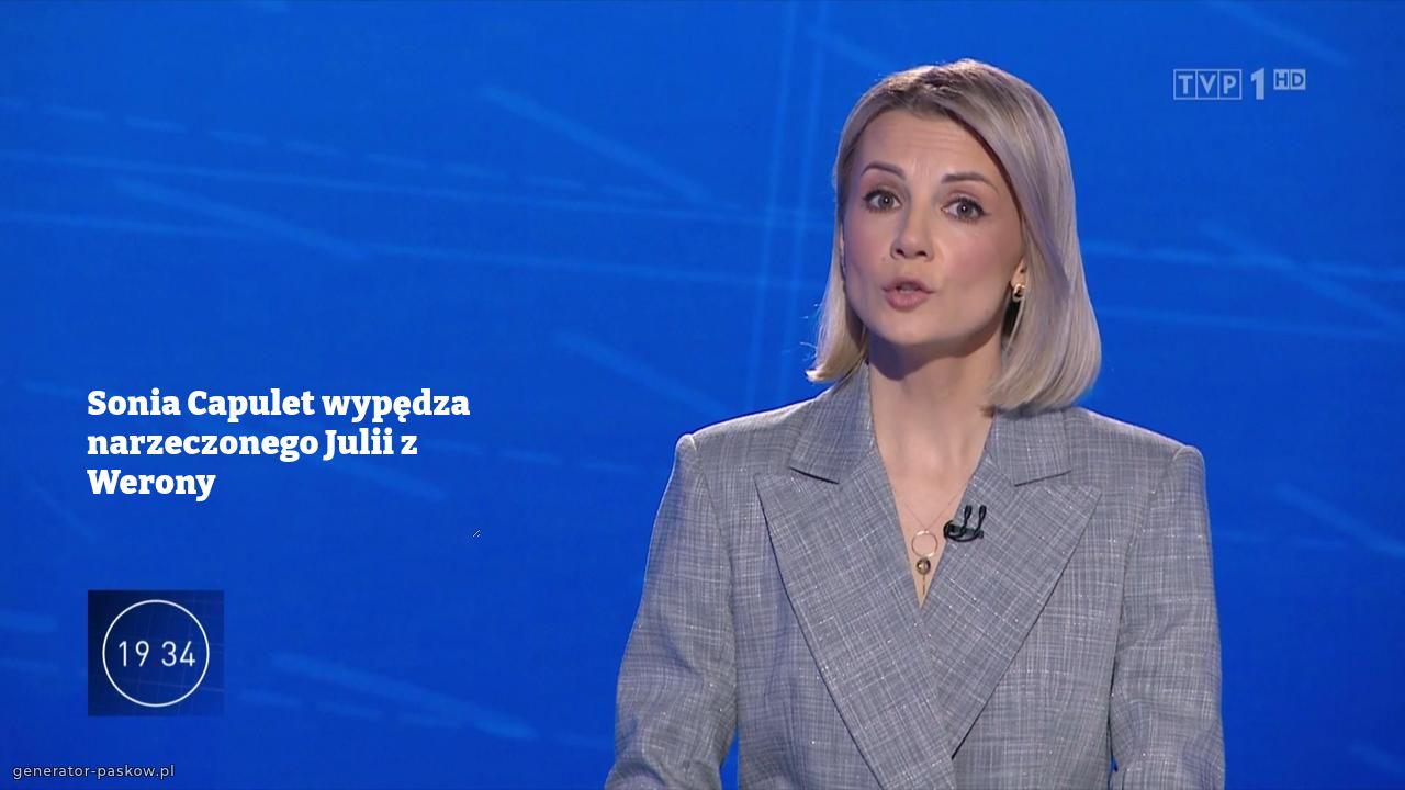 Sonia Capulet wypędza narzeczonego Julii z Werony