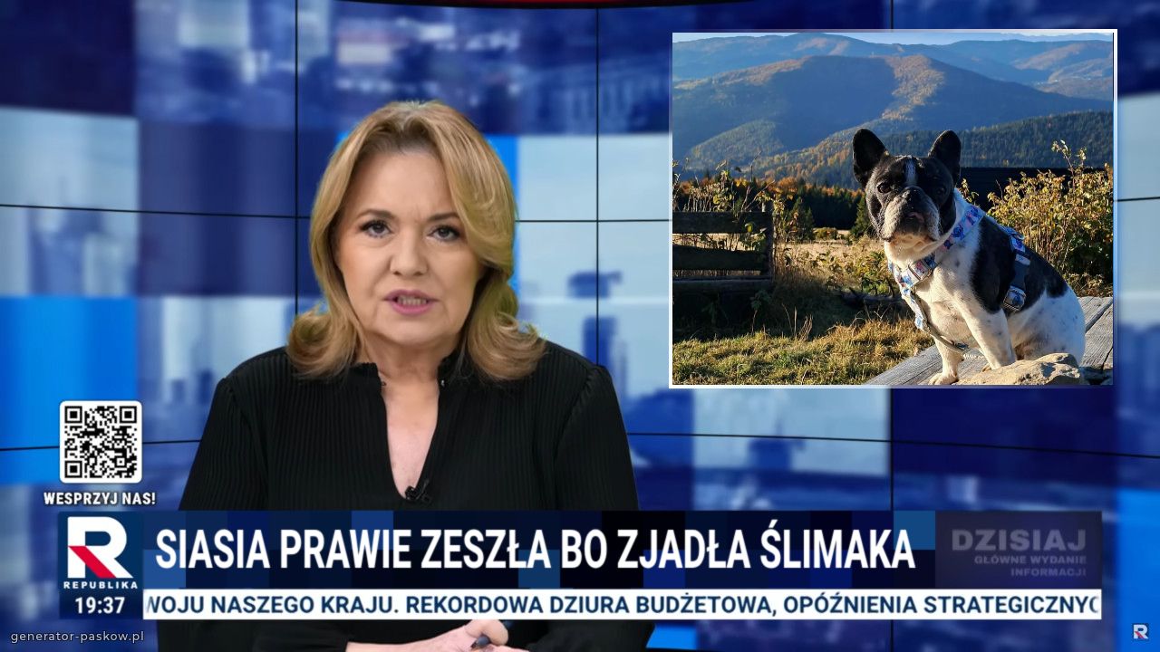 Siasia prawie zeszła bo zjadła ślimaka 
