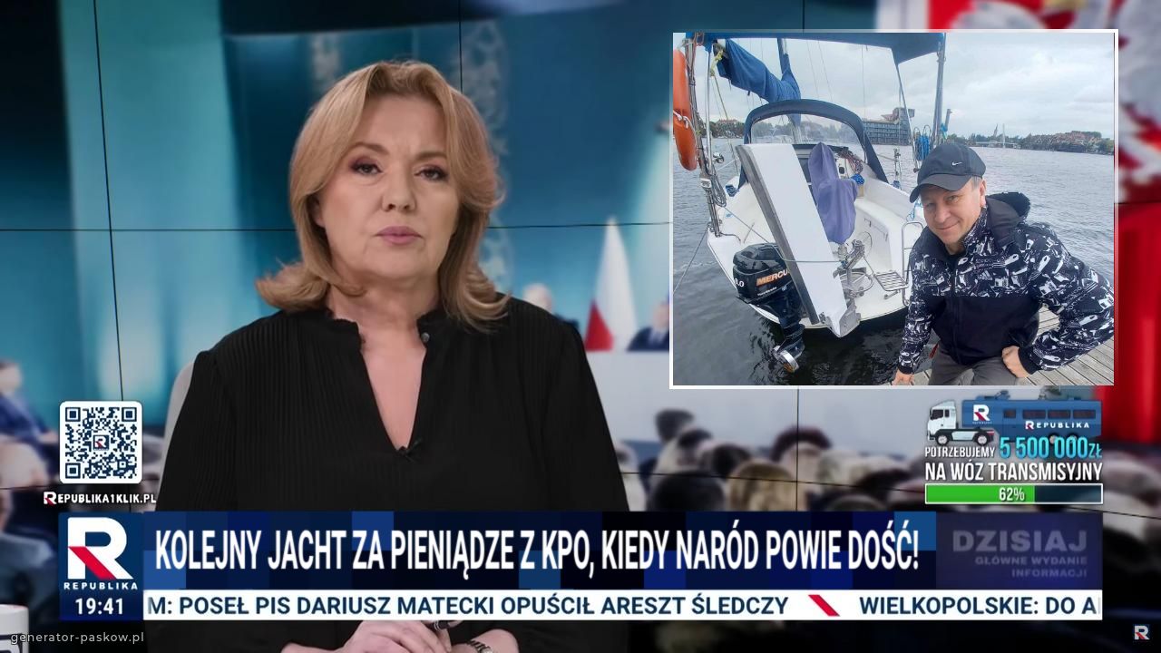 Kolejny jacht za pieniądze z kpo, kiedy naród powie dość! 