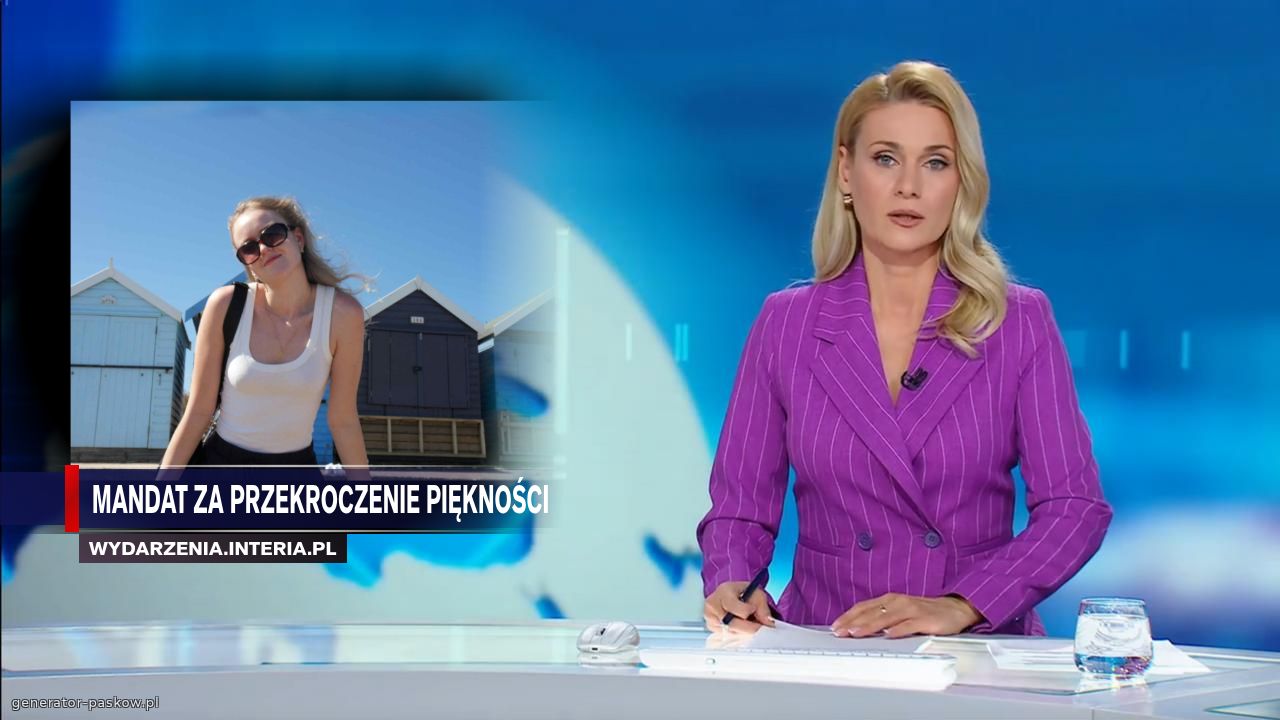 Mandat za przekroczenie piękności