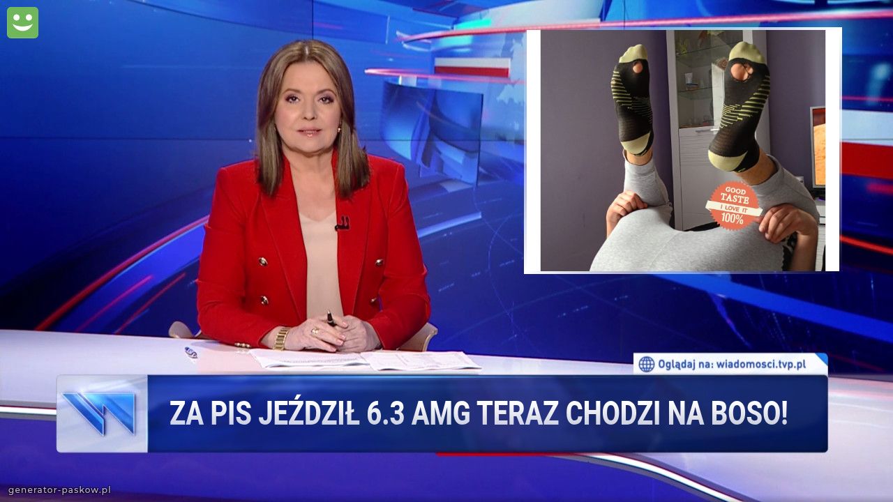 Za pis jeździł 6.3 AMG teraz chodzi na boso! 