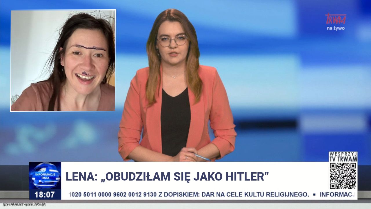 Lena: „obudziłam się jako Hitler”