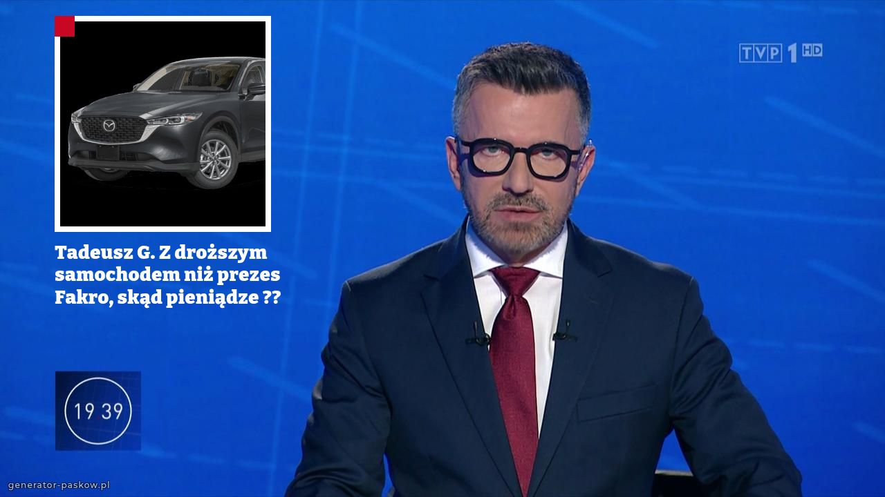 Tadeusz G. Z droższym samochodem niż prezes Fakro, skąd pieniądze ??