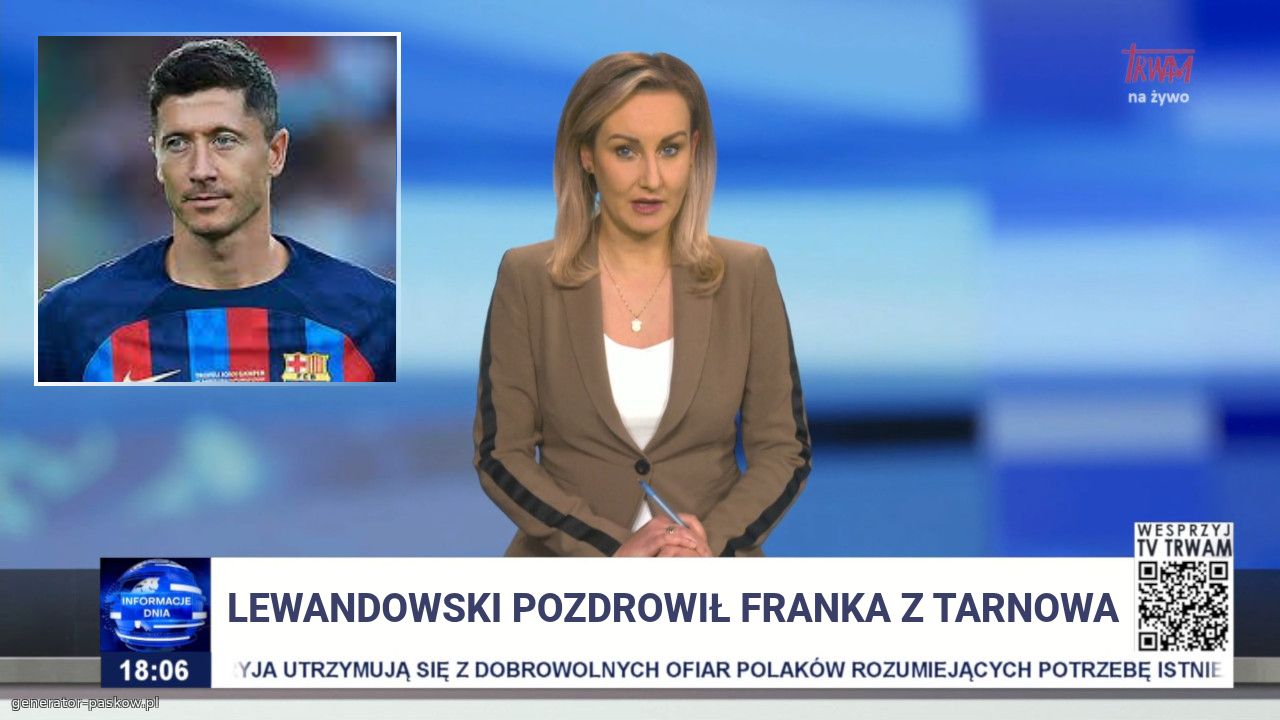Lewandowski pozdrowił Franka z Tarnowa