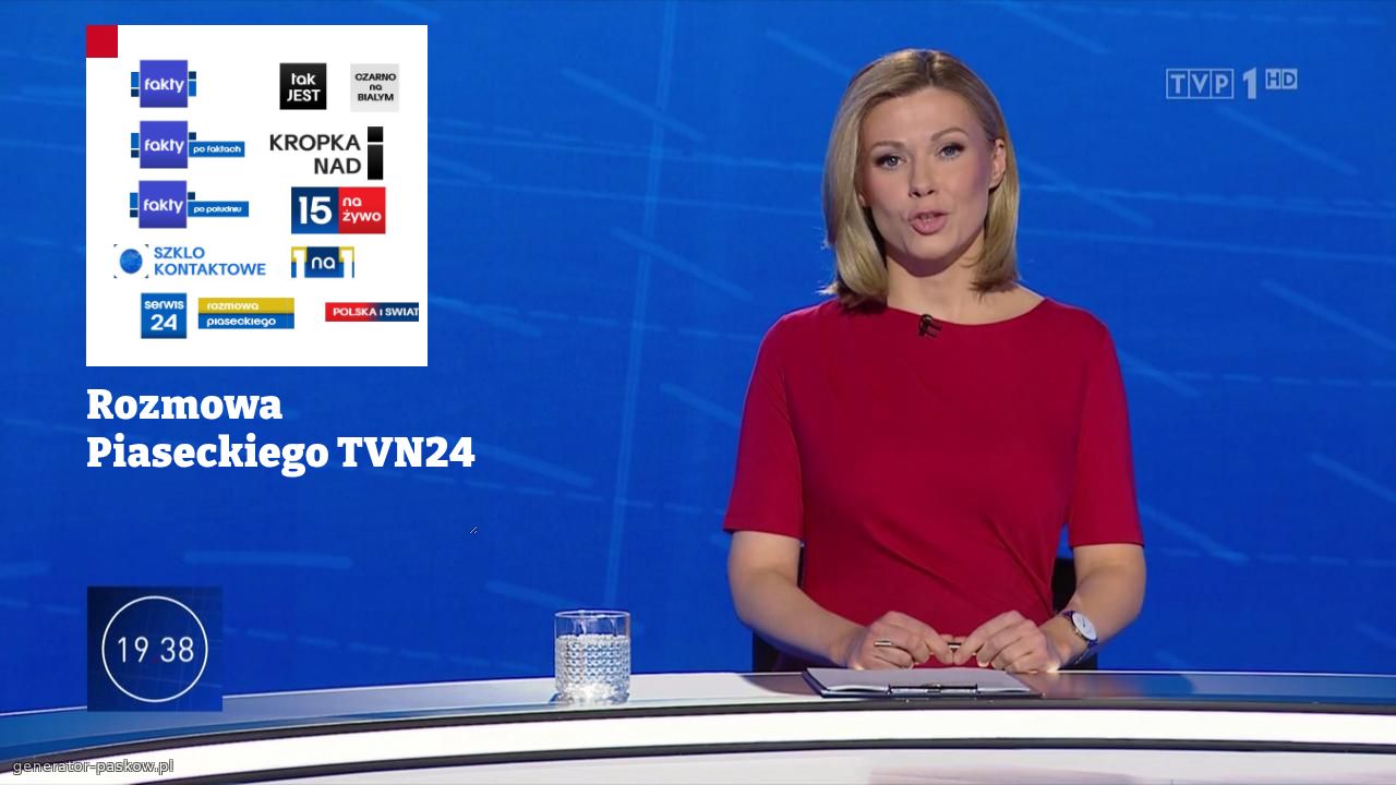 Rozmowa Piaseckiego TVN24