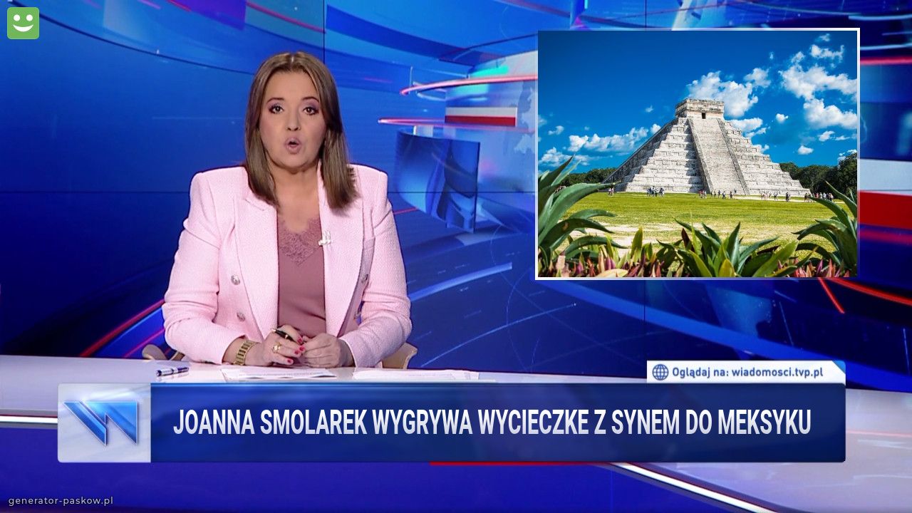 Joanna Smolarek wygrywa wycieczke z synem do MEKSYKU