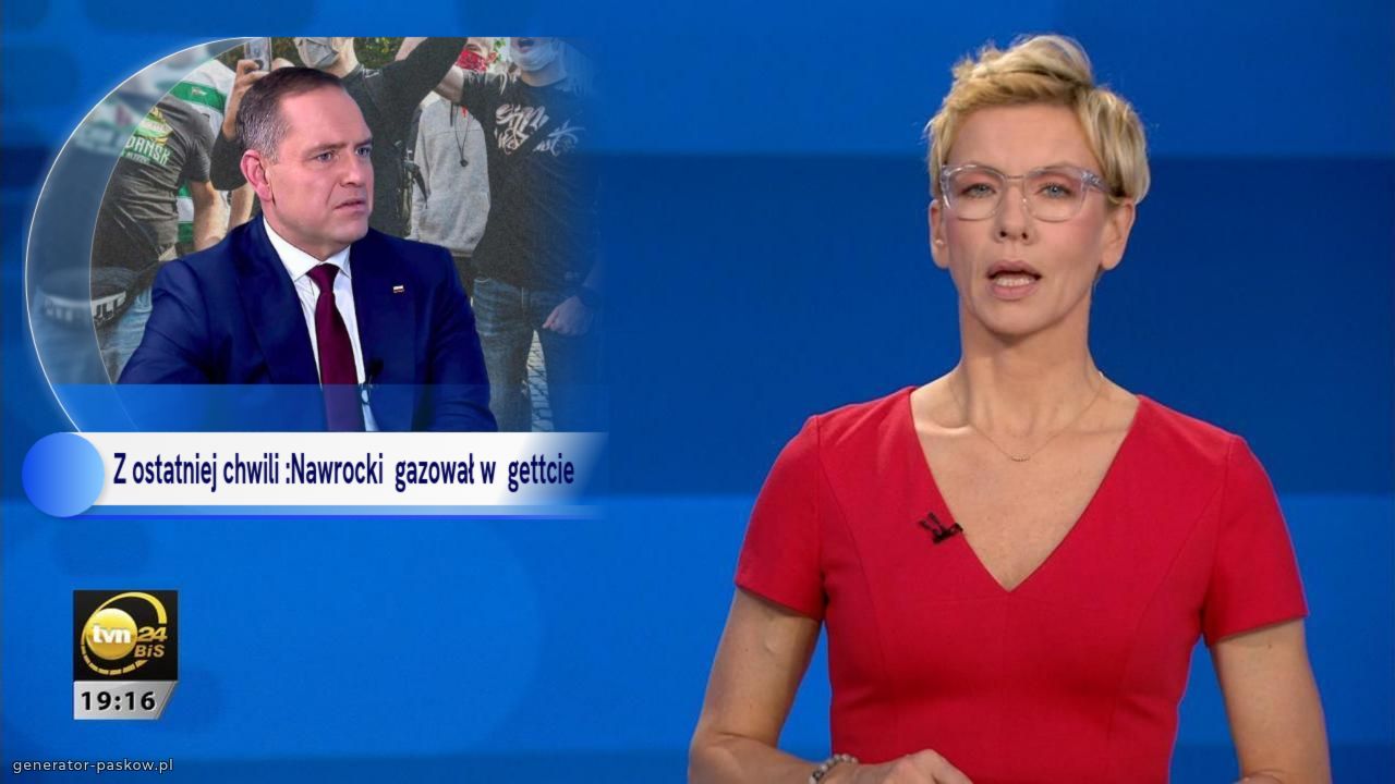 Z ostatniej chwili :Nawrocki  gazował w  gettcie 