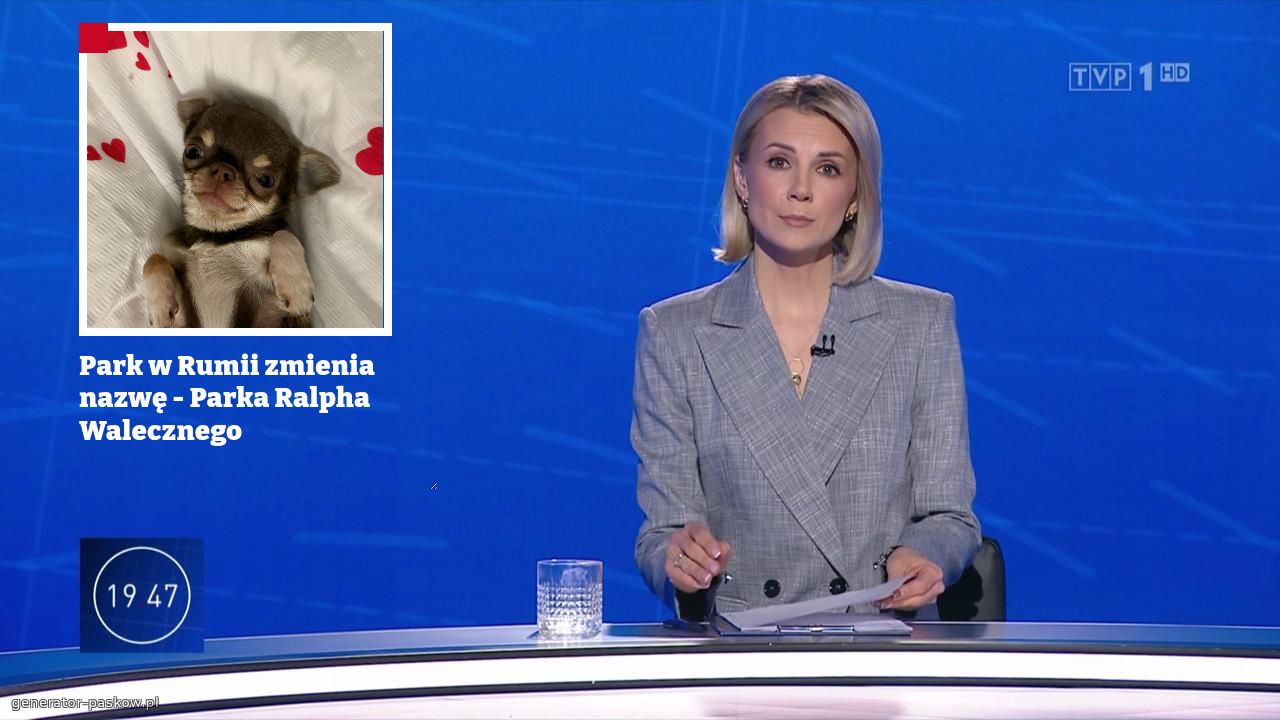 Park w Rumii zmienia nazwę - Parka Ralpha Walecznego
