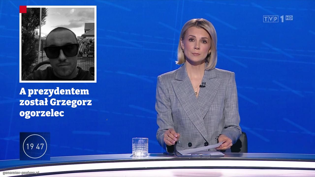 A prezydentem został Grzegorz ogorzelec 