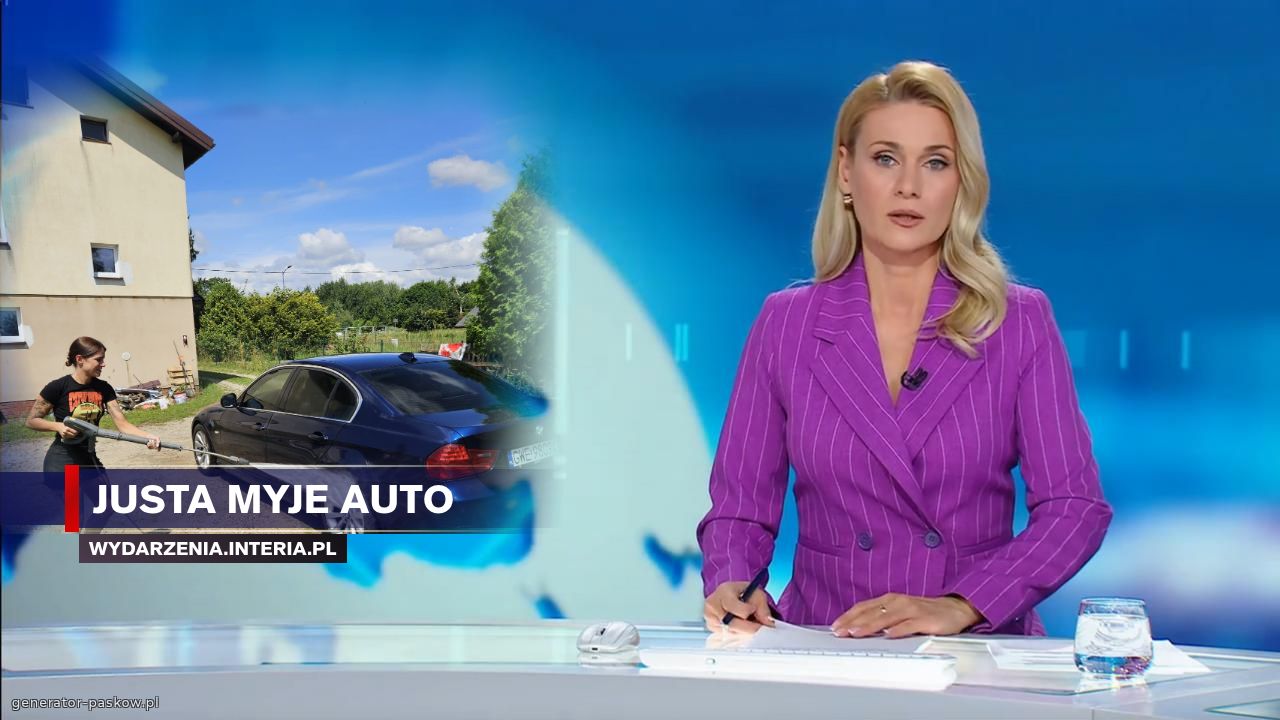 Justa myje auto